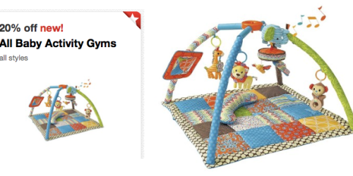 Target: 20% Off Baby Activity Gyms Cartwheel Offer (Plus, Car Seats & Maternity Offers Still Available!)