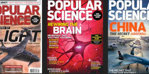 FREE Subscription to Popular Science
