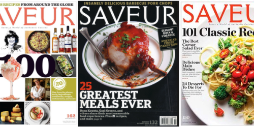 Saveur Magazine Two-Year Subscription Only $8.99 (Just $4.50 Per Year!) – Today Only