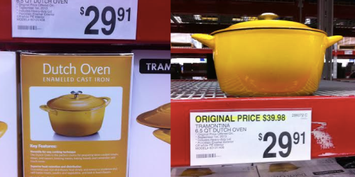 Sam’s Club: Tramontina Dutch Oven 6.5 Quart Possibly as Low as $15 (Reg. $39.98!)