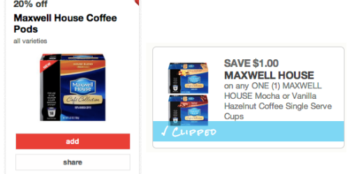 Target: Maxwell House K-Cups Only 39¢ Each + Nice Deal on Quilted Northern & Angel Soft Toilet Tissue