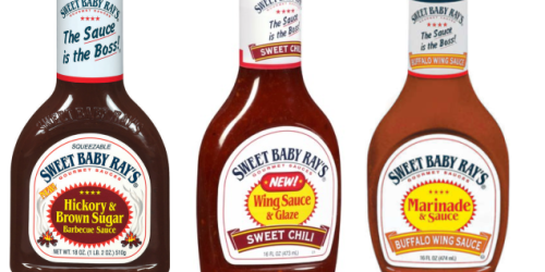 New $2/2 Bottles of Sweet Baby Ray’s Coupon = Only $0.72 Per Bottle at Walmart
