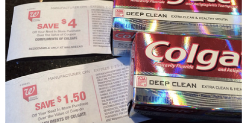 Walgreens: 2 Better Than Free Colgate Total Advanced Toothpastes (After Register Rewards)