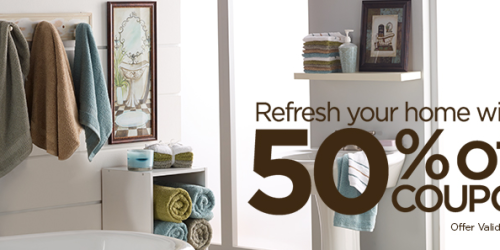 Dollar General: 50% off Houseware, Kitchenware, Sheets, Towels and More (In-Store & Online)