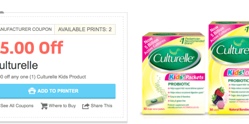High Value $5/1 Culturelle Kids Product Coupon = Possibly Better Than Free at CVS (Starting 2/16)
