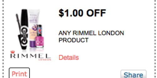 CVS: $1.15 Rimmel Nail Colours and $1.84 Mascara (+ Possible Clearance Deals on Splenda Nectresse & More)
