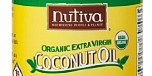 GNC: Nutiva Organic Coconut Oil 15 oz Only $6 + FREE 2-Day Shipping thru ShopRunner (Today Only)
