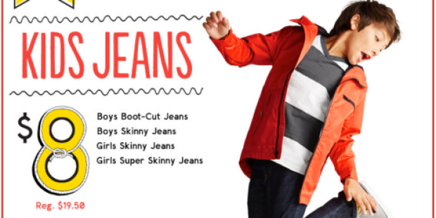Old Navy: Boys and Girls Jeans Only $8 (Regularly $19.50) – In-Store & Today Only