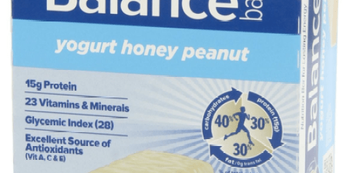 Amazon: Balance Yogurt Honey Peanut Bars 6-Pack Only $3.61 – Just 60¢ Per Bar + FREE Shipping