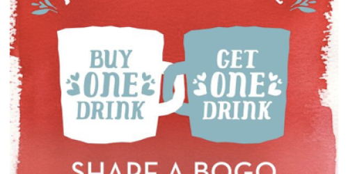 Caribou Coffee: Buy 1 Drink, Get 1 FREE Coupon (Tomorrow Only!)