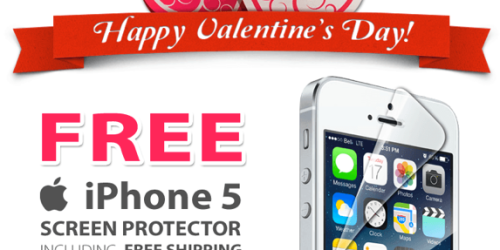 FREE iPhone 5 Screen Protector + FREE Shipping