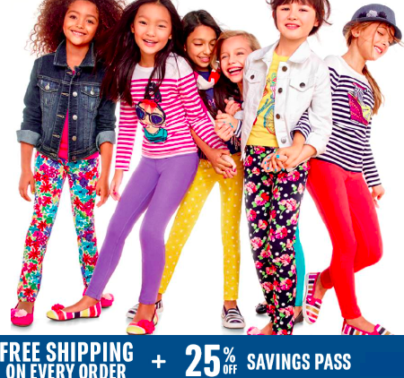 The Children's Place: Extra 25% Off AND Free Shipping on ALL Orders ...
