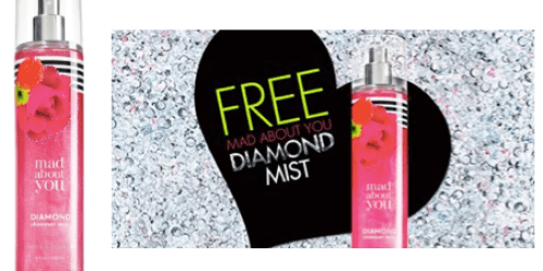 Bath & Body Works: FREE Mad About You Diamond Shimmer Mist w/ Any Purchase (Today Only)