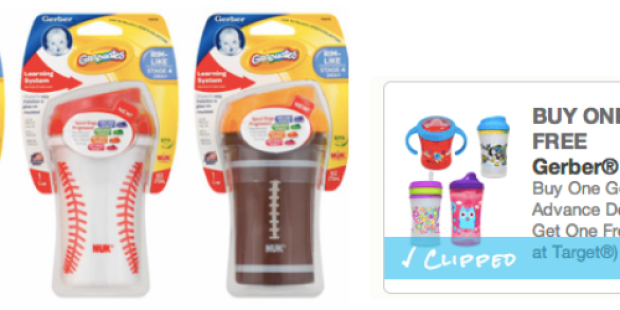 New Buy 1 Get 1 Free Gerber Graduates Cups Target Store Coupon = As Low as $1.25 Each (+ Oscar Mayer Deals)