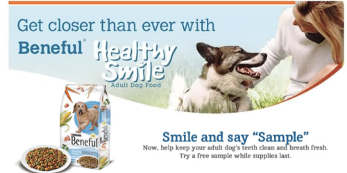 FREE Beneful Healthy Smile Adult Dog Food Sample