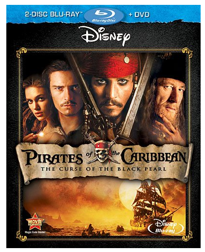 Amazon: Pirates Of The Caribbean The Curse Of The Black Pearl Blu-ray ...