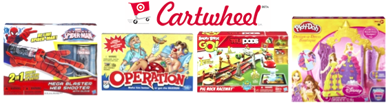 Target Cartwheel: *HOT* 50% Off Select Games & Toys (Limited Quantity Available!) + More