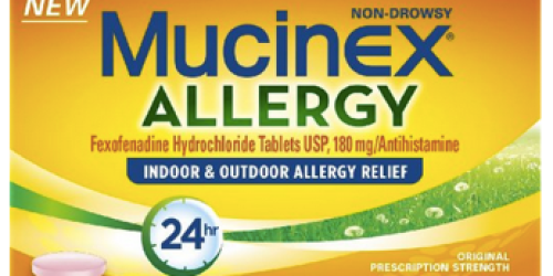 CVS, Walgreens & Rite Aid: FREE Mucinex Allergy Relief After Coupon & Rebate (Starting 2/23)