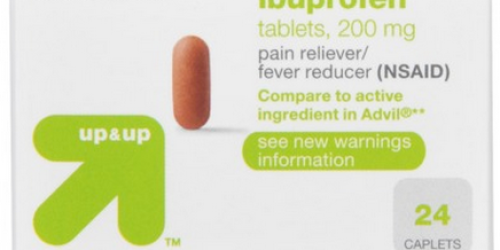 Target: 2 FREE Up & Up Ibuprofen Products