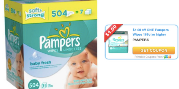 New $1/1 Pampers Wipes 168ct+ Coupon & Target Gift Card Promo (Through Today Only!)