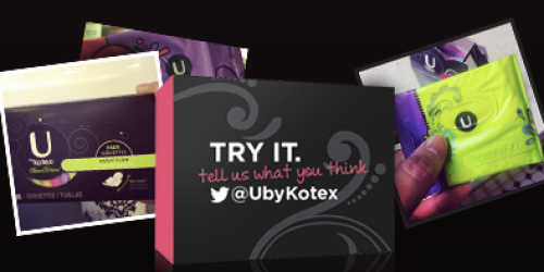 FREE U by Kotex Sample Pack (Still Available)
