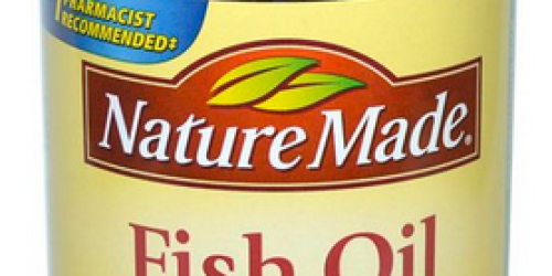 Target: Better Than Free Nature Made Fish Oil + More