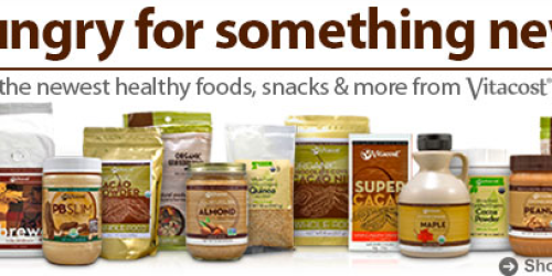 Vitacost: $10 Off $30 Order = Extra Virgin Coconut Oil, Organic Peanut Butter, & Raw Honey $25.77 Shipped