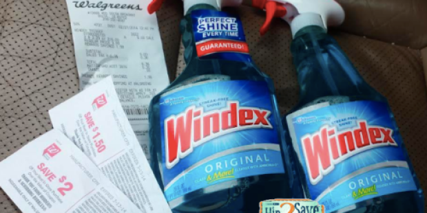 Walgreens: Windex Glass Cleaner Only $1.25 Each (No Coupons Needed!) + More