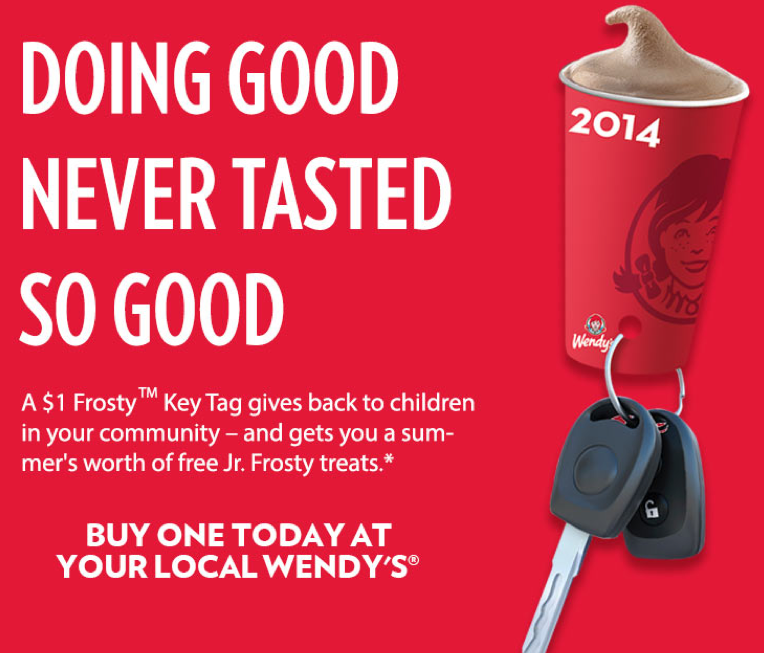 Wendy’s: FREE Jr. Frosty Until 8/31/2014?!