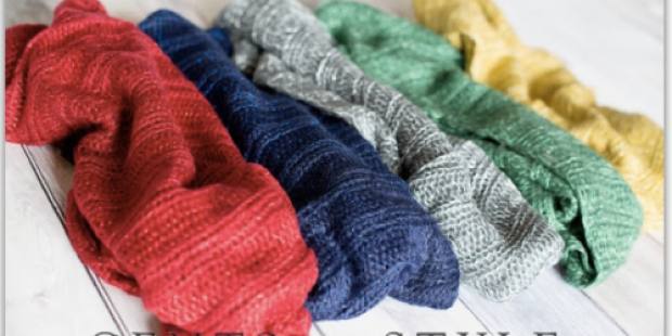 Cents of Style: Winter Scarf Sale Today Only = 2 Scarves Under $10 Shipped (Enter Code WINTERSALE)