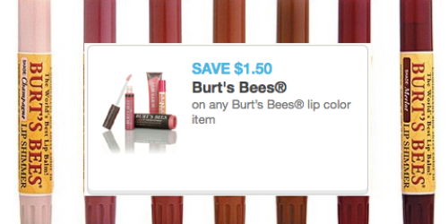 Walgreens: Awesome Deals On Burt’s Bees Lip Products