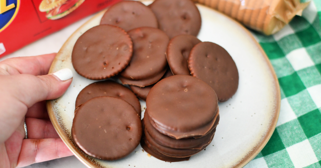 thin mints made from ritz crackers