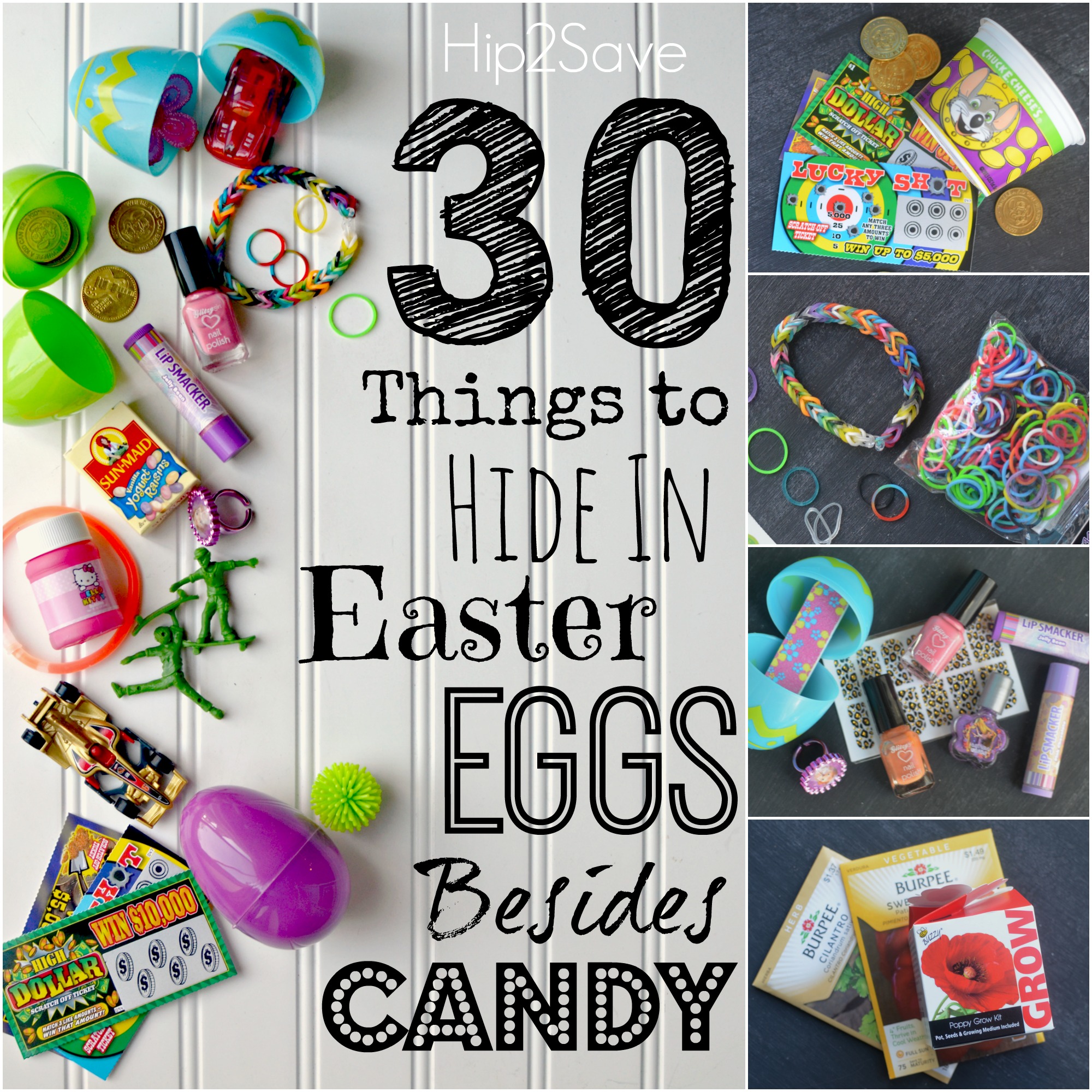 Things to hide in easter best sale eggs