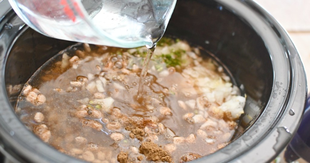 adding water to refried beans recipe
