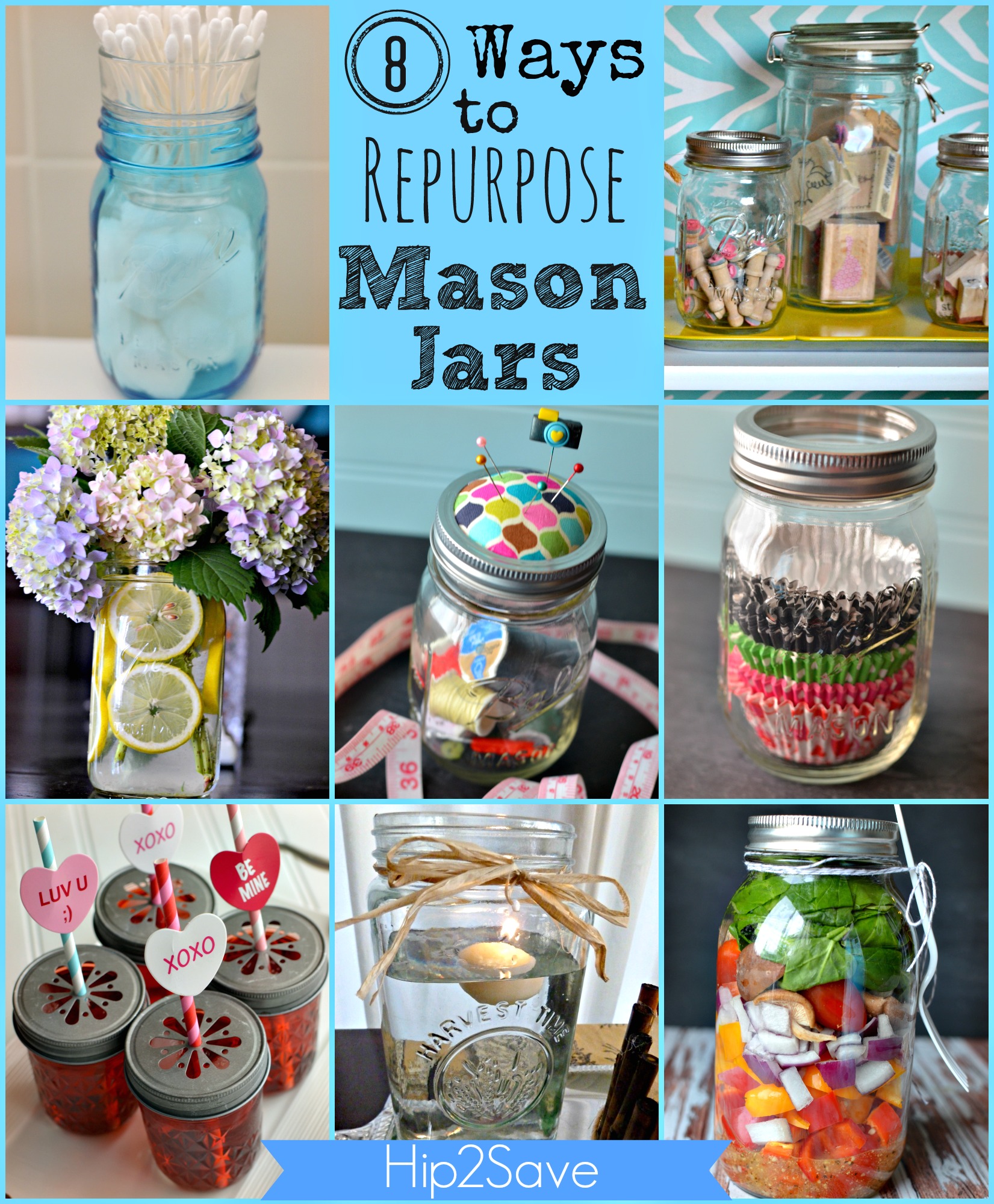 13 Unique Ways to Use Mason Jars in Your Home