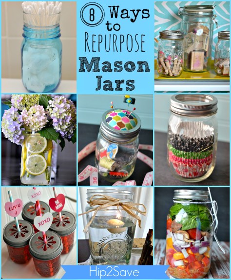 Great Ideas 8 Ways to Repurpose Mason Jars