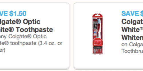 New Colgate Optic White Coupons = $0.49 Toothpaste at Target (+ Walgeens, Rite Aid & CVS Deals!)