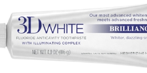 New $1/1 Crest 3D White Brilliance Toothpaste Coupon = Only 74¢ at CVS (Regularly $5.99)