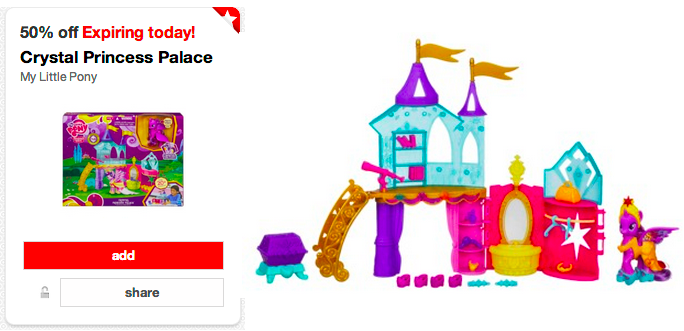 my little pony castle target