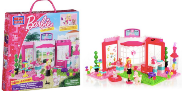 Amazon: Mega Bloks Barbie Pet Shop Set Only $15.39 (Regularly $24.99!)