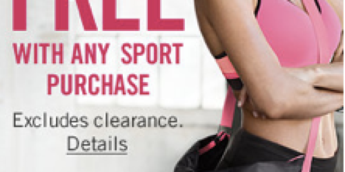 Victoria’s Secret: Hiphugger Sport Panty, Workout Bag ($60 Value) AND Secret Reward Card $18.49 Shipped (Today Only)
