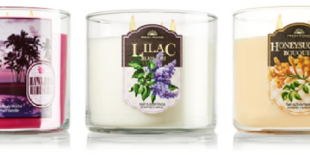 Bath & Body Works: 3-Wick Candles as Low as Only $8.25 Each Shipped (Regularly $20!)