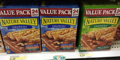 Target: Possible HUGE Price Cut on Nature Valley Granola Bars Value Size Packs – Back Again