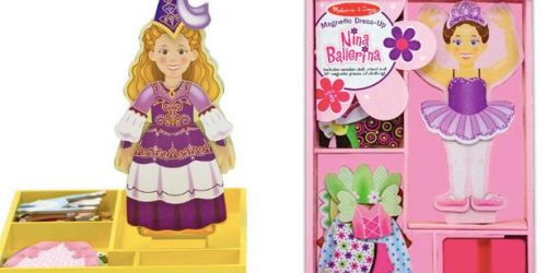 Amazon: Melissa & Doug Princess Elise & Nina Ballerina Magnetic Dress-Up Sets Only $7.98 each (Reg. $12.99!)