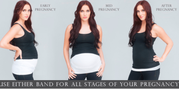 2 Free Belly Button Bands or 1 Free Belly Button Body w/ Code HIP2SAVEBAND (Just Pay Shipping) – Wear Non-Maternity Pants Even As Your Belly Grows