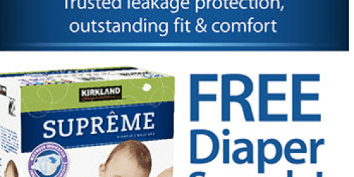 Costco Members: FREE Kirkland Diapers Sample
