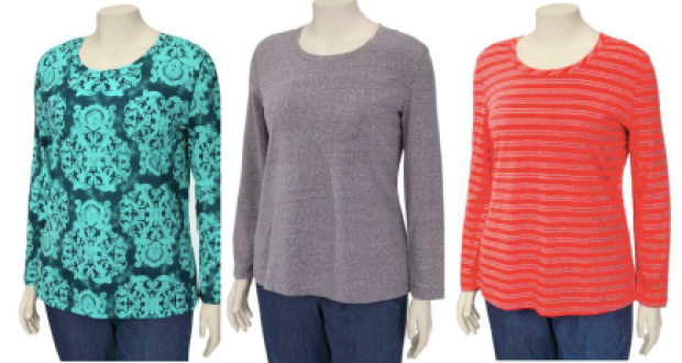 Shopko: FREE Shipping on Women's Plus-Size Clothing + Additional 15% Off =  Shirts Only $1.69 Shipped