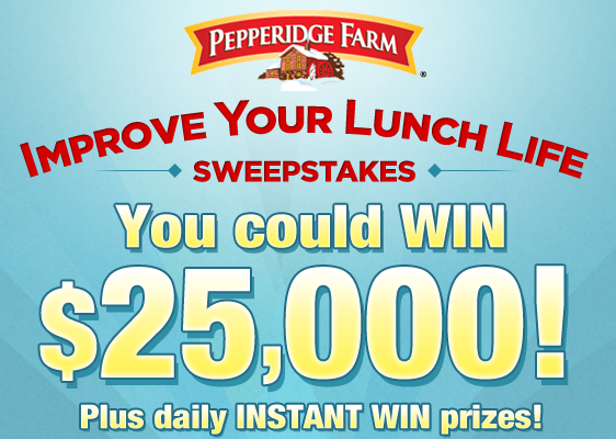 Pepperidge Farm Instant Win Game &amp; Sweeps: 5,000+ Win $35 Movie Gift ...
