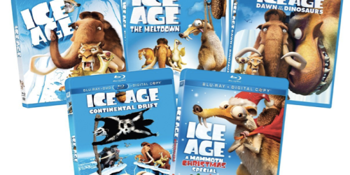 Amazon: Ice Age Blu-ray 5-Disc Collection Only $35.99 Shipped (Makes Each Blu-ray Only $7.20!)