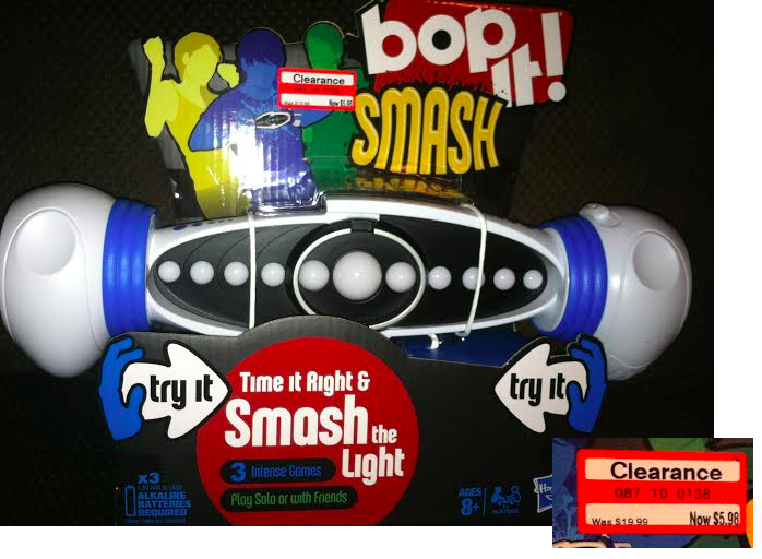 Target BopIt Smash Possibly Only 0.98 (Reg. 19.99!) + Nice
